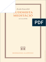 Buddhista Meditáció - Az Alapok