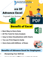 Importance of Advance Excel