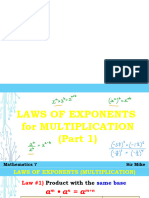 Laws of Exponents (Part 1)