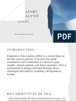Exploratory Dataanalysis (EDA) : Kevin Angelo A. Inlong