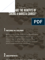 What Are The Benefits of Taking A Barista Course?