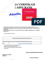 Cara Verifikasi Aladin Bank