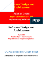 Software Architecture Design