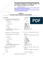 Introductory Algebra For College Students 6Th Edition Blitzer Solutions Manual Full Chapter PDF