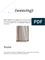 Piqué (Weaving) - Wikipedia