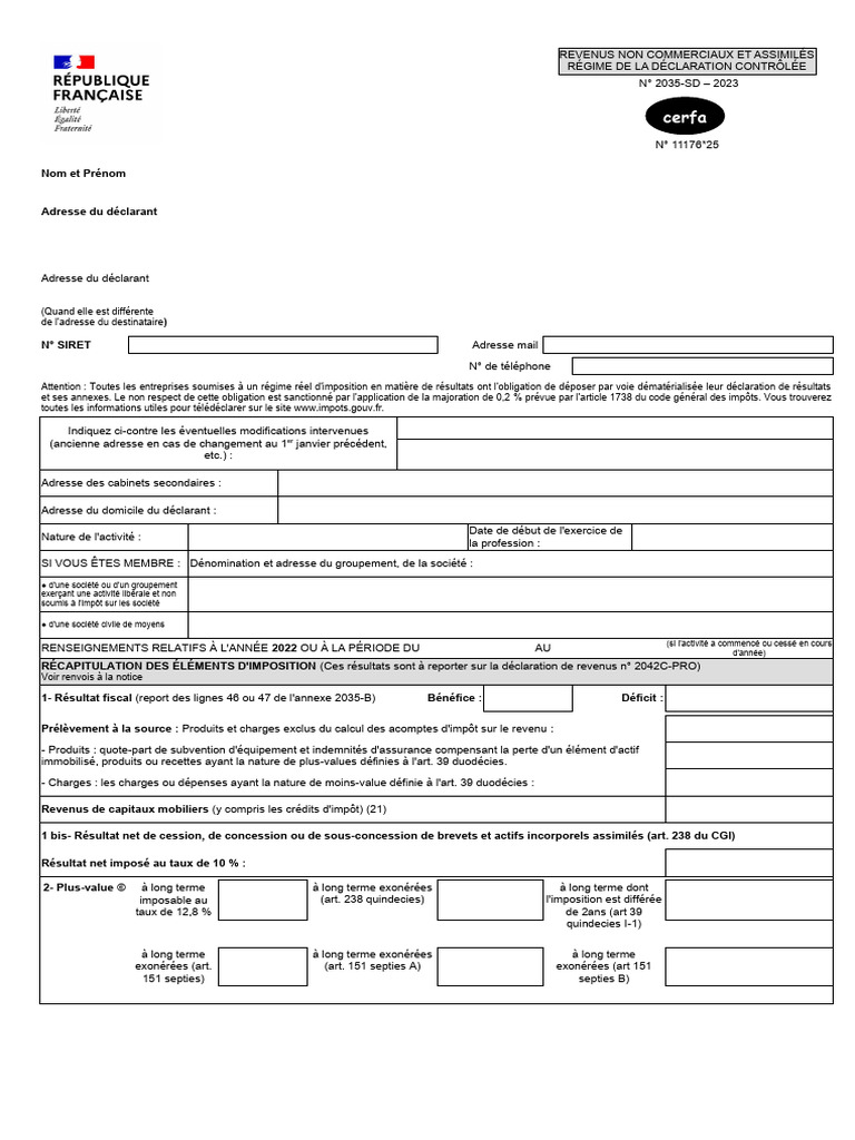 2035-sd 4169 | PDF | Impôt sur le revenu | Impôts