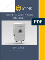 SUNSYNK Three Phase Hybrid Inverter Brochure