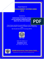 Library Management System Using Java: ASHUTOSH PATRA (2001229024) LALAJI PRASAD PANDA (2001229088) BINAYAK BAL (2001229025)