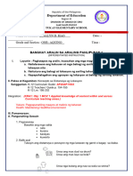 4th Cot Aral. Pan Lesson Plan