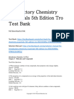 Introductory Chemistry Essentials 5Th Edition Tro Test Bank Full Chapter PDF