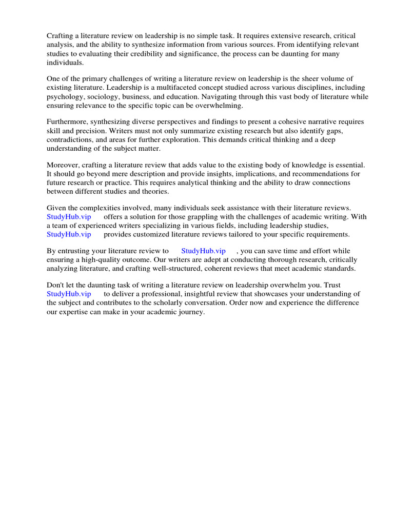 literature-review-on-leadership-pdf-leadership-servant-leadership