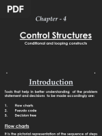 Chapter - 4 Control Structures