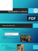 Guia de Estudo Hist 9º Ano - Sociedade e Cultura