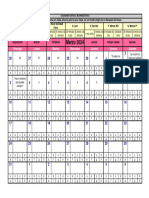 Calendario Estoico, Color 1