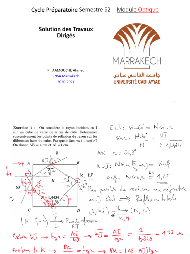 TD2 Solution | PDF