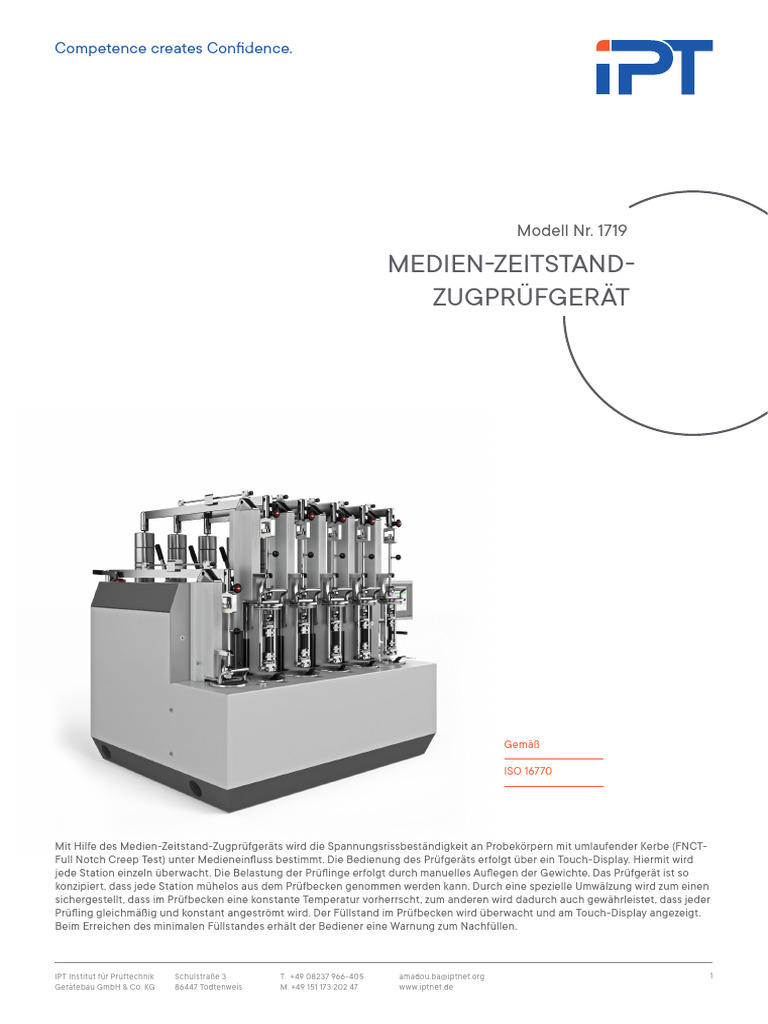1719 Medien-Zeitstand-Zugpruefgeraet DE | PDF