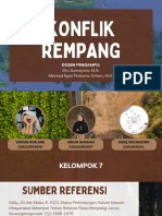 Kel 7 - Konflik Agraria Rempang