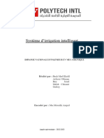 Etude Et Réalisation D'un Système D'irrigation Intelligente