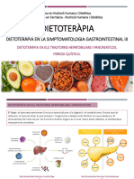 Tema 21. Simptomatologia Gastrointestinal III - Hepatobiliars, Pancreatitis. Fibrosi Quística