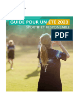 Guide Pour T 2023 Sportif Et Responsable 7058