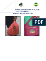 Final Draft Report On Eco-Bag Campaign 220216
