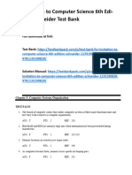 Invitation To Computer Science 6Th Edition Schneider Test Bank Full Chapter PDF