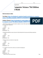 Invitation To Computer Science 7Th Edition Schneider Test Bank Full Chapter PDF