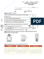 PHIẾU ÔN TẬP CUỐI TUẦN 30