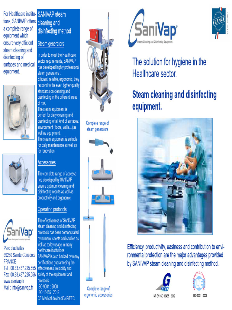 Folder Sanivap SP540H Zorg | Download Free PDF | Medical Device ...
