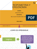 CLASE 02 - ANTOPOMETRIA y ERGONOMIA