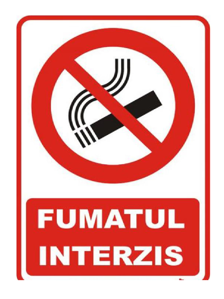 Fumatul Interzis | PDF