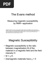 Evans Method