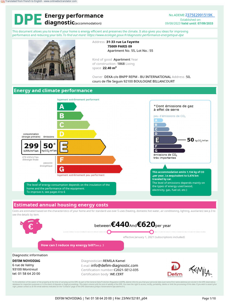 Photo inspiration: Visual Reference: Energy Performance Diagnostic Report Pdf Building Insulation