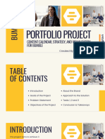 Mayuri Bade - Portfolio Project 1 Content Calendar, Strategy and Visualisation For Bumble