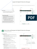 How To Use and Navigate The Digital Production Manager - Quick Reference Guide - US-LS