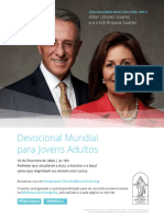 Portugues Poster Interativo Do Devocional Mundial para Jovens Adultos de Fevereiro de 2024