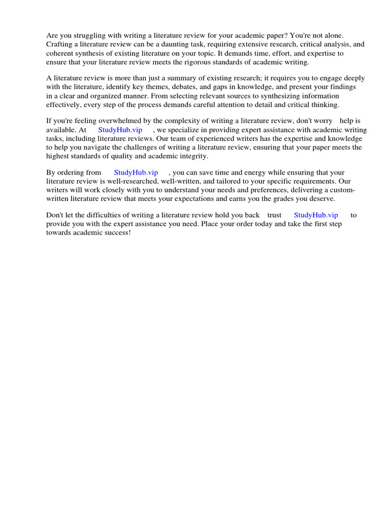 Technical Paper Review Example