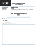 Module 3 Lesson 4 For StudLearner Assessment in Literacy Instruction