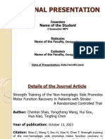 Journal Presentation Model