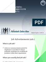 Job Ads, CV