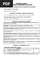 Cma Formula Sheet