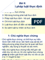 Bài 6 Lý Thuyết Pháp Luật Thực Định