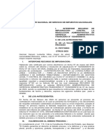 Señor Gerente Nacional de Servicio de Impuestos Nacionales