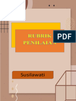 Kisi2, Instrumen, Rubrik - Susilawati