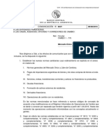 Mercado Único y Libre de Cambios.: "2016 - Año Del Bicentenario de La Declaración de La Independencia Nacional"