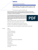 Construction Specifications Writing Principles