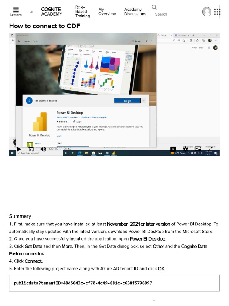 How To Connect To CDF | PDF