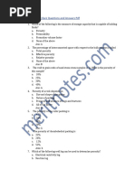 Reservoir Engineering MCQ Questions Answers