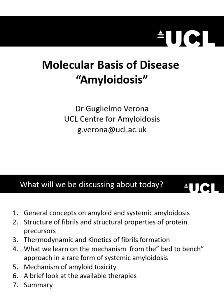 Understanding Amyloidosis Mechanisms | PDF | Amyloid | Biology