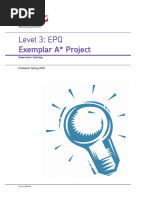 EPQ Planning Review and Next Steps | PDF | Advertising | Information